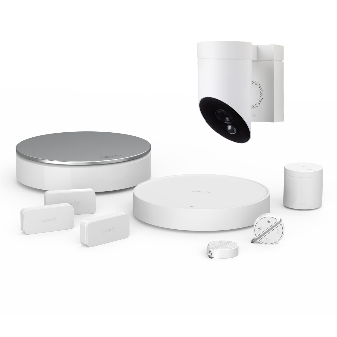 Image Somfy Home Alarm Essential + Outdoor Camera White