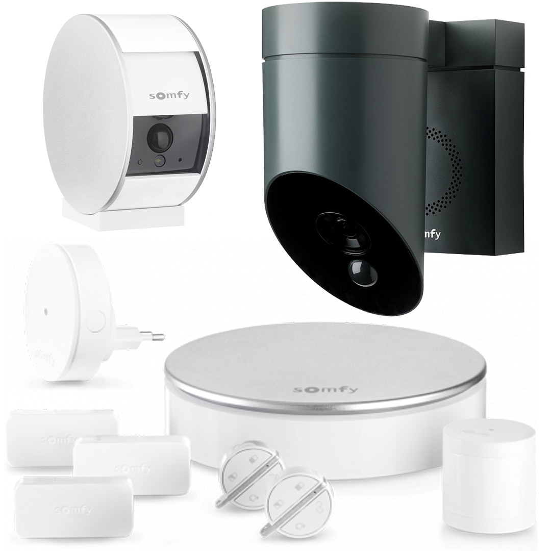 Image Somfy Home Alarm + Indoor Camera + Outdoor Camera
