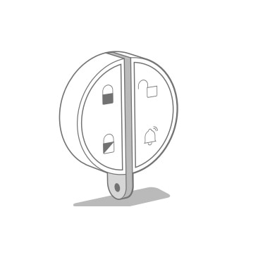 Somfy Home Alarm keyfob